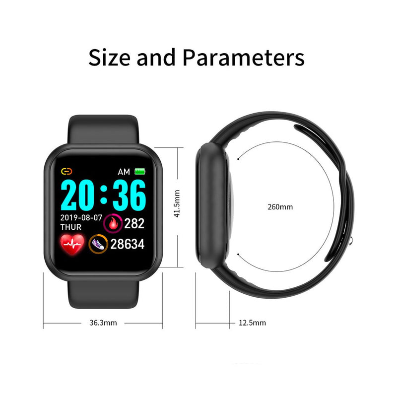 Smartwatch Fitness Tracker For Active Life