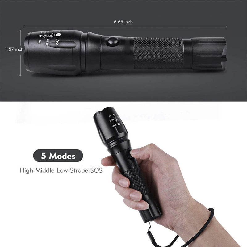 Powerful Tactical Flashlight For Unexpected Situations