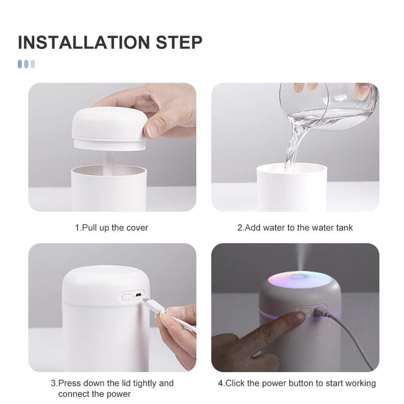 Ultrasonic Air Humidifier For Cozy Home