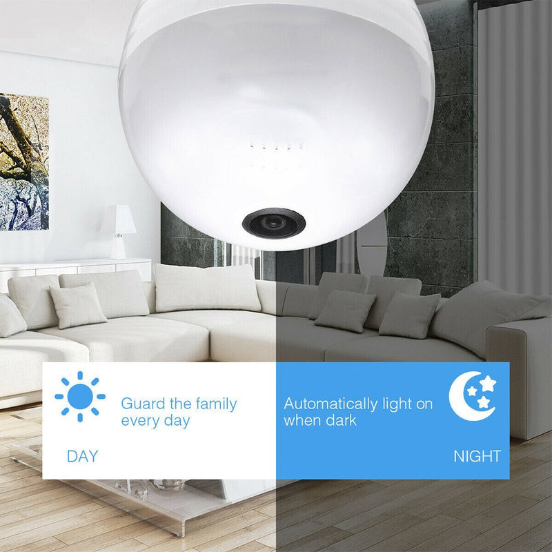 Secret Security Cam Bulb For Safety of Your Home